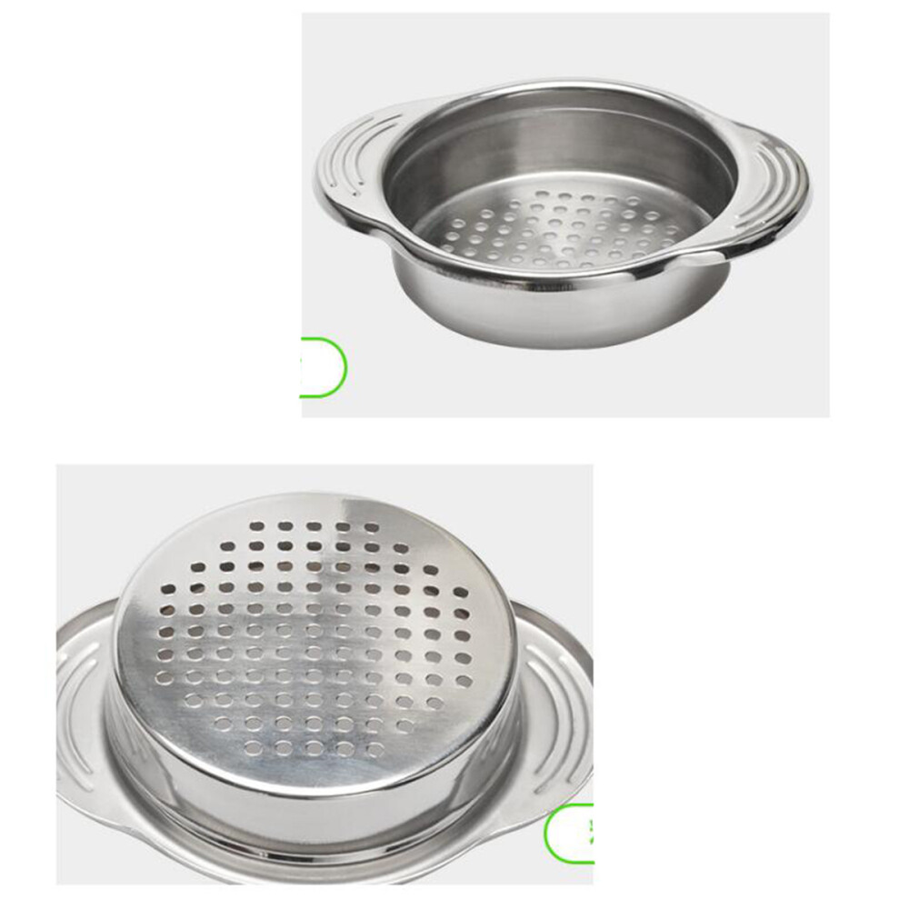 Stainless Steel Canning Colander for Draining Fruits Vegetables Pasta