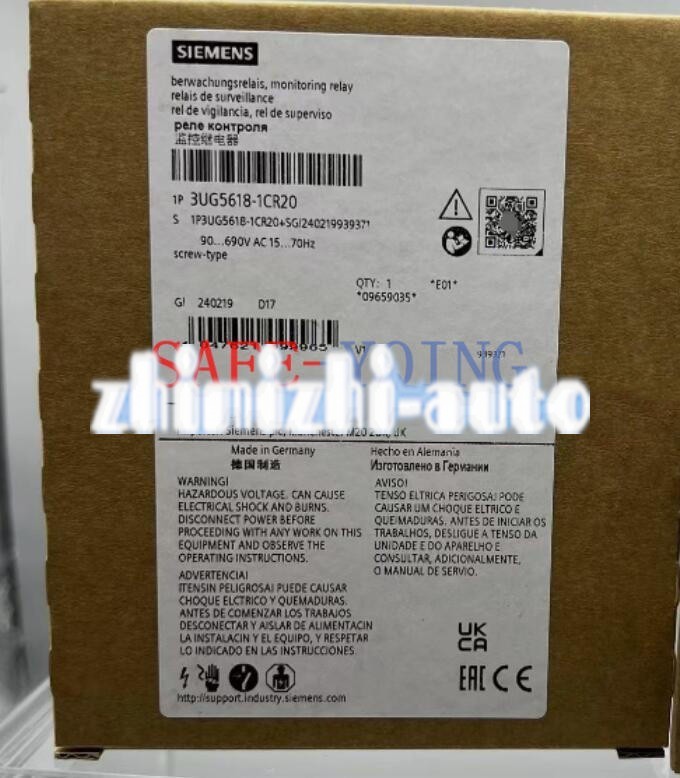 1PCS New Siemens Monitoring Relay 3UG5618-1CR20