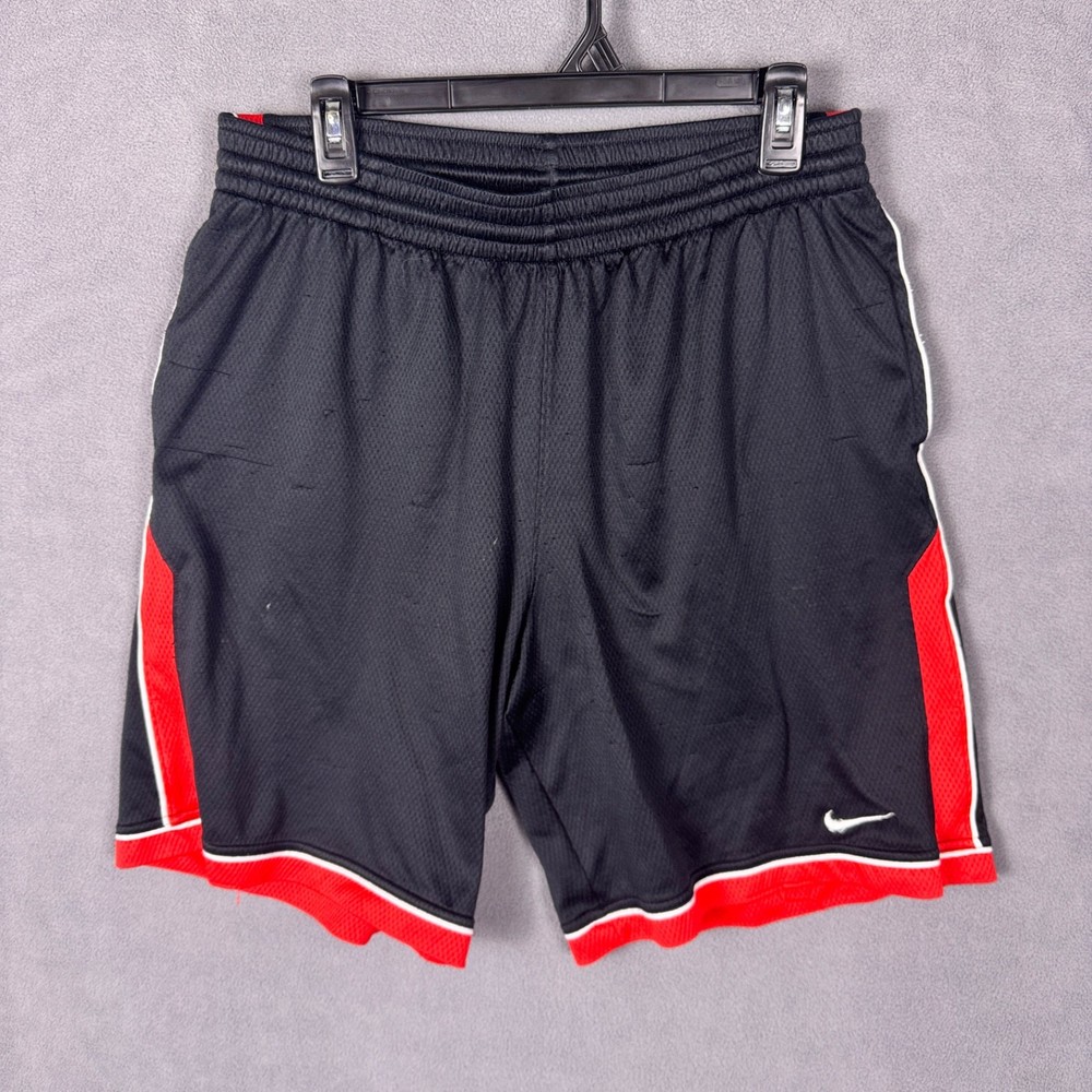 Nike Dri-Fit Basketball Shorts L Chicago Bulls Colors Read!