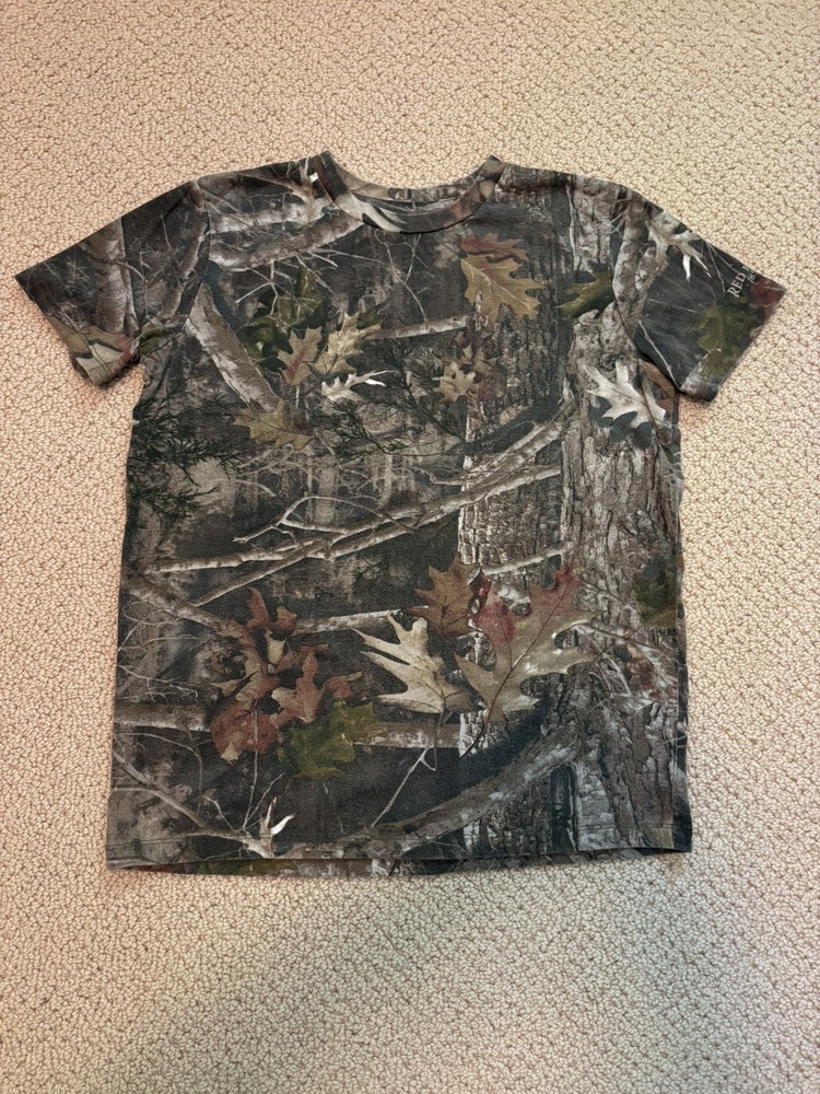 Red Head Youth Short Sleeve Tee Shirt Kanati Camo Size Youth XL