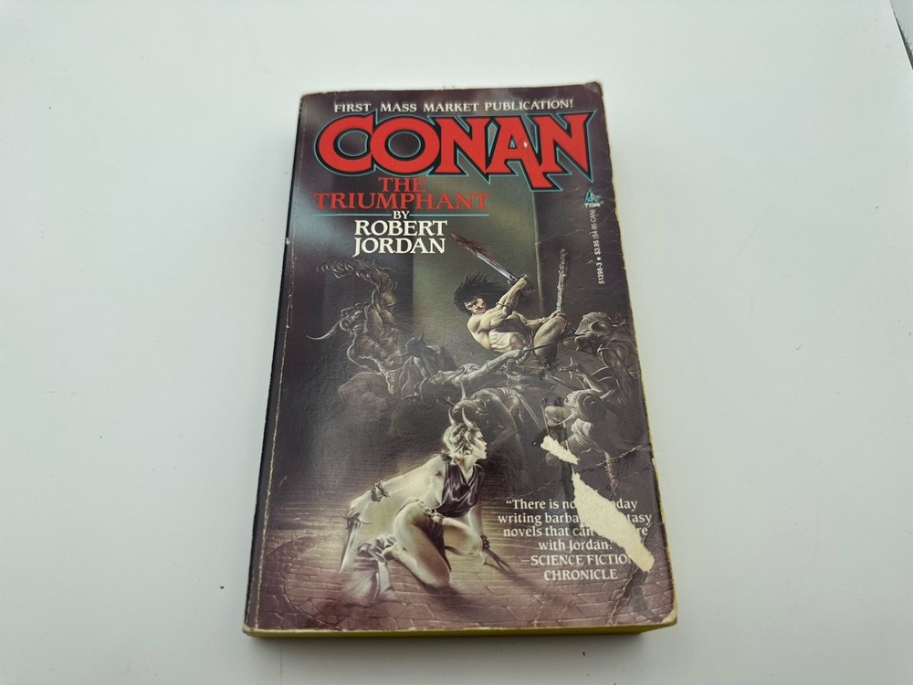 Conan the Triumphant Paperback Robert Jordan 1985 GOOD