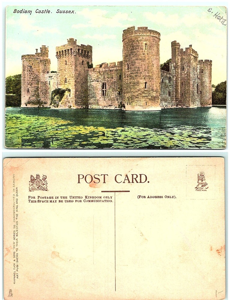S02-7171, Castle, 1910S Tuck's Postcard