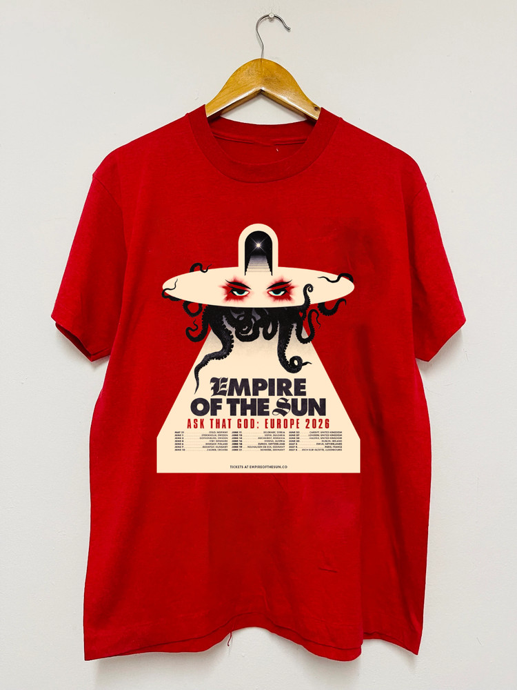 Empire Of The Sun Ask That God Afterlife North American Tour 2026 T-shirt QT1847