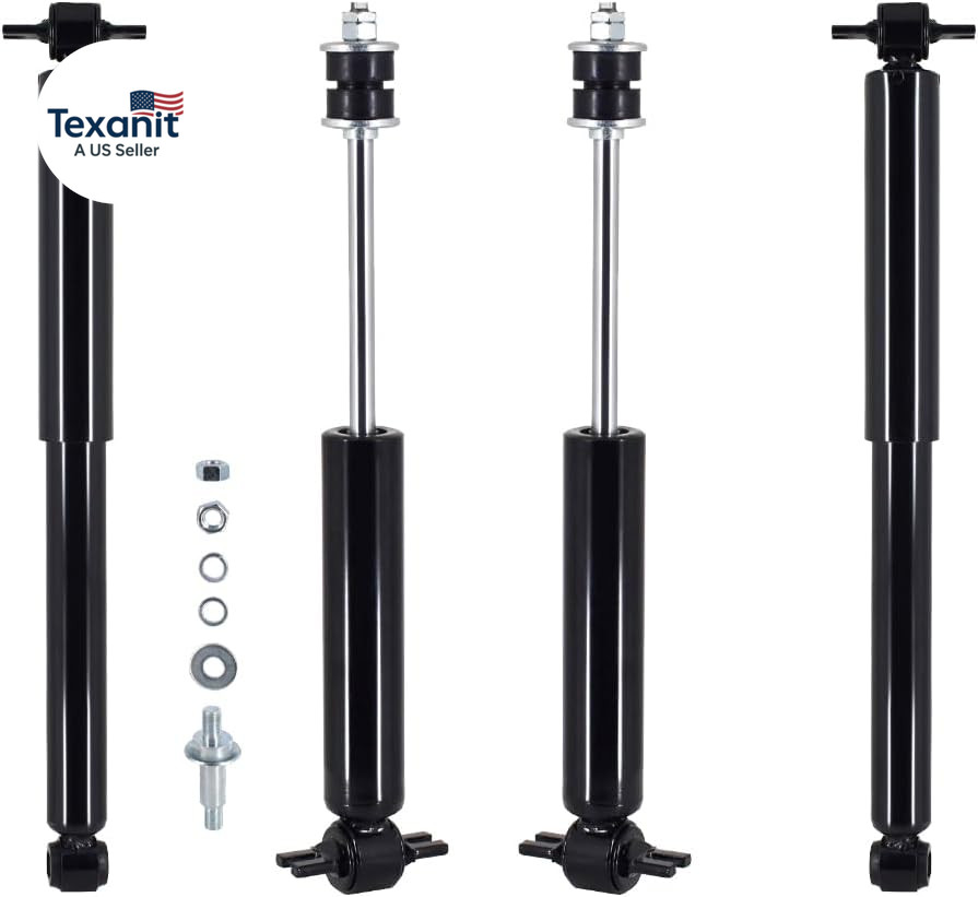 Set of 4 Front-Rear Shock Absorber for 1968-1972 Buick Skylark