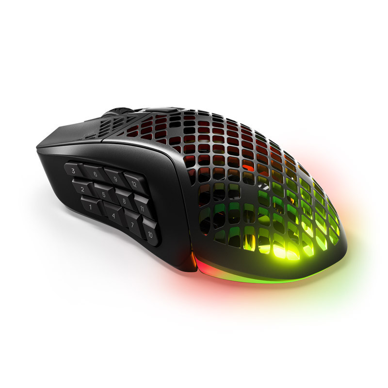 SteelSeries Aerox 9 Ergonomic Right-Handed Optical Gaming Mouse