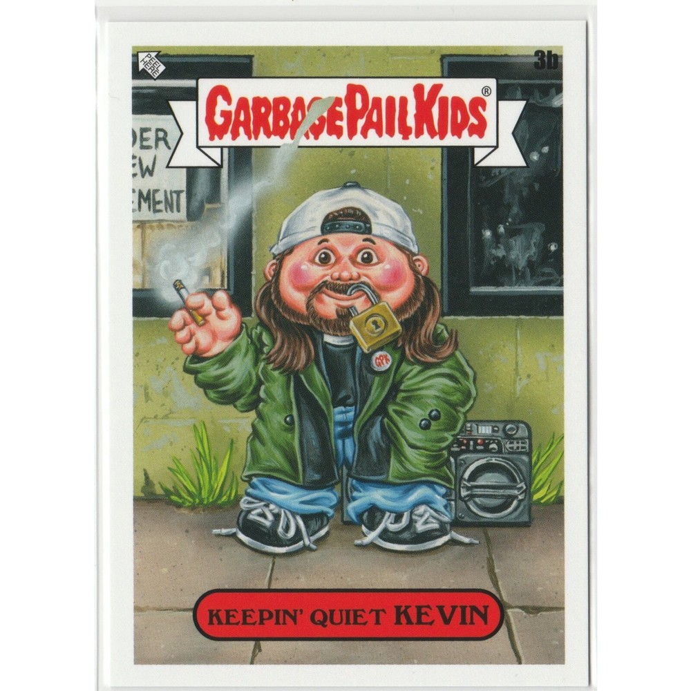 Keepin' Quiet Kevin #3b Garbage Pail Kids GPK 2023 View Askew Jay Silent Bob