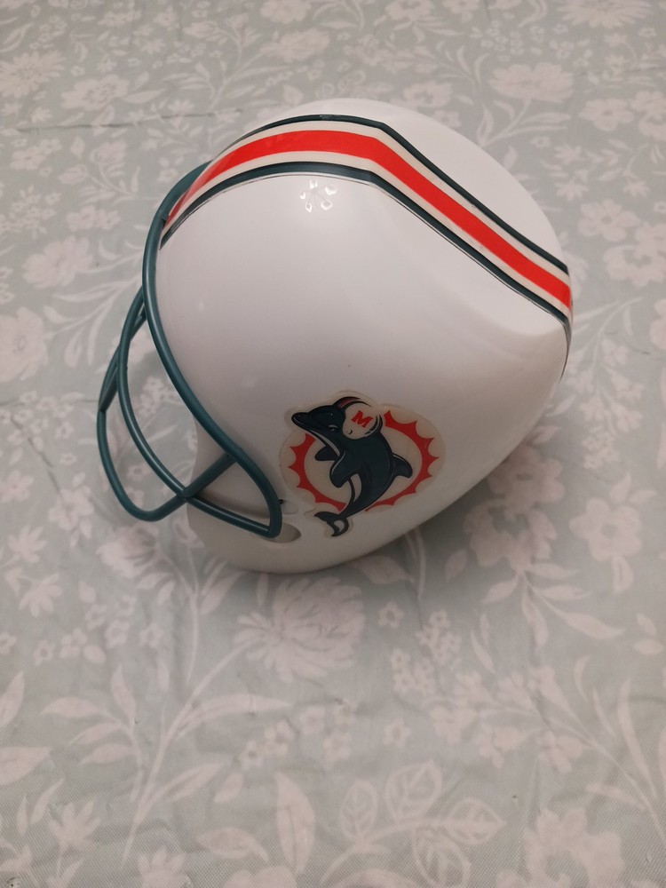 Miami Dolphins NFL Franklin Plastic Helmet Youth Football Decor Not for Play