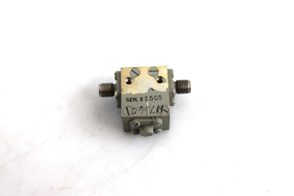 Lot of 2 UTE Microwave CT-5160-OT Coaxial SMA Female RF Isolator 7 - 8.5 GHz