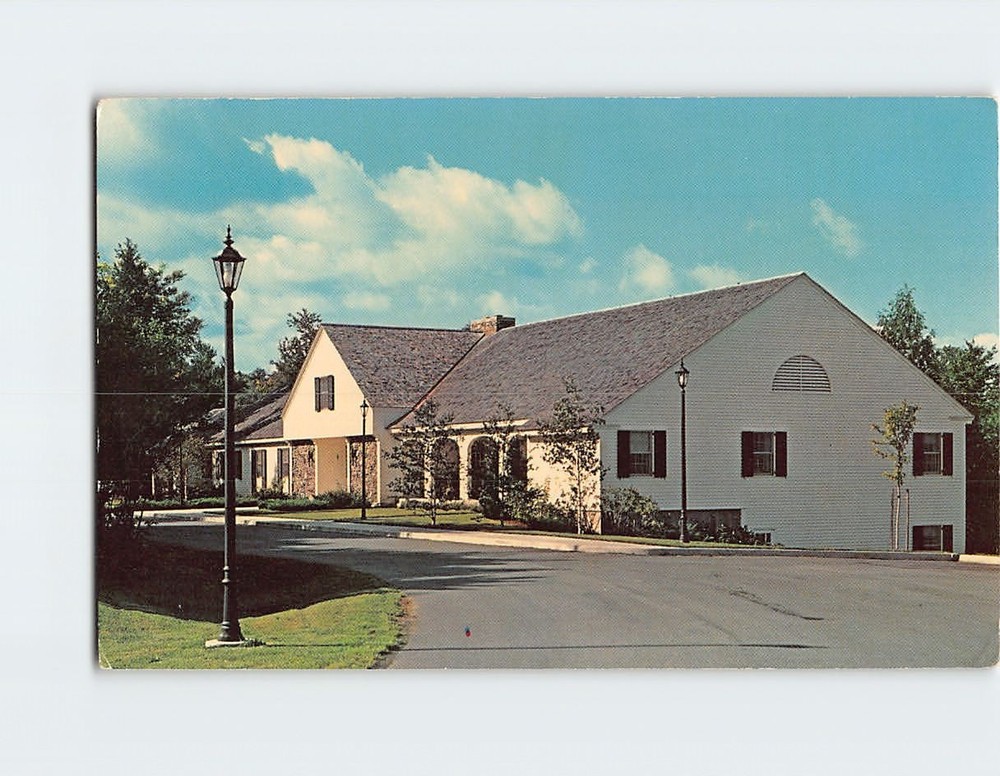 Postcard Hopkins House Montpelier Vermont USA