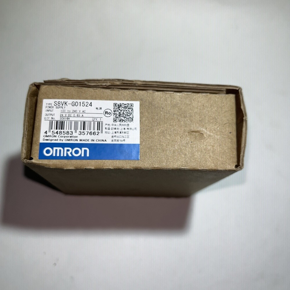 Omron S8VK-G01524 Switch Mode Power Supply 100-240V AC , 24VDC 0.65A
