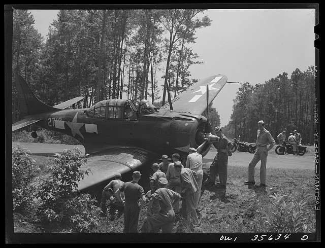 Myrtle Beach South Carolina 1943 A-20 Air Service Command Crash Recovery