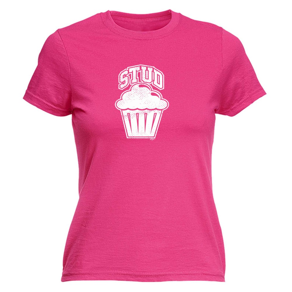 Stud Muffin - Womens T Shirt Funny T-Shirt Novelty gift tshirt