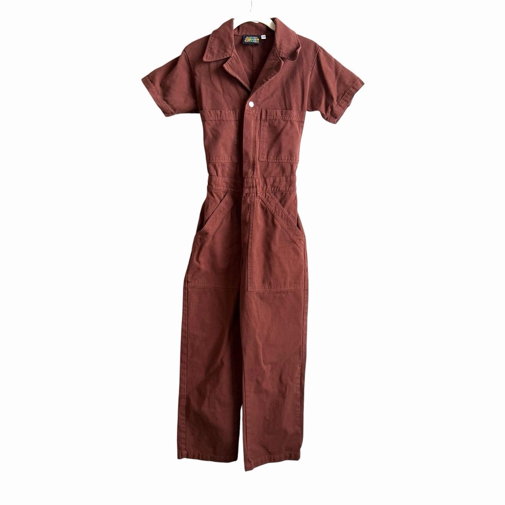 Big Bud Press Everyday Jumpsuit Coveralls Size XXS Short Sleeve Zip