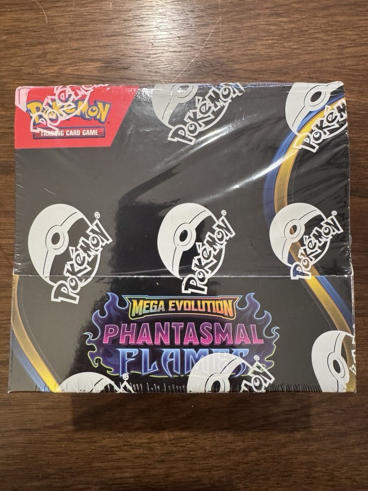 Pokemon Phantasmal Flames Booster Box **TORN SEAL**