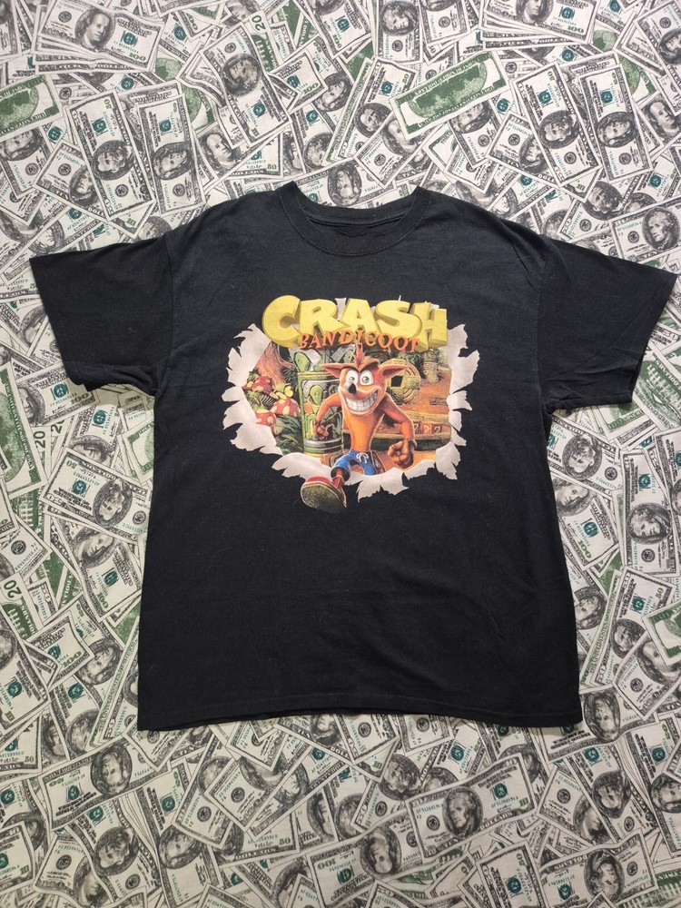 Crash Bandicoot Activision PlayStation T-shirt S to 5XL BA217 FREE SHIPPING