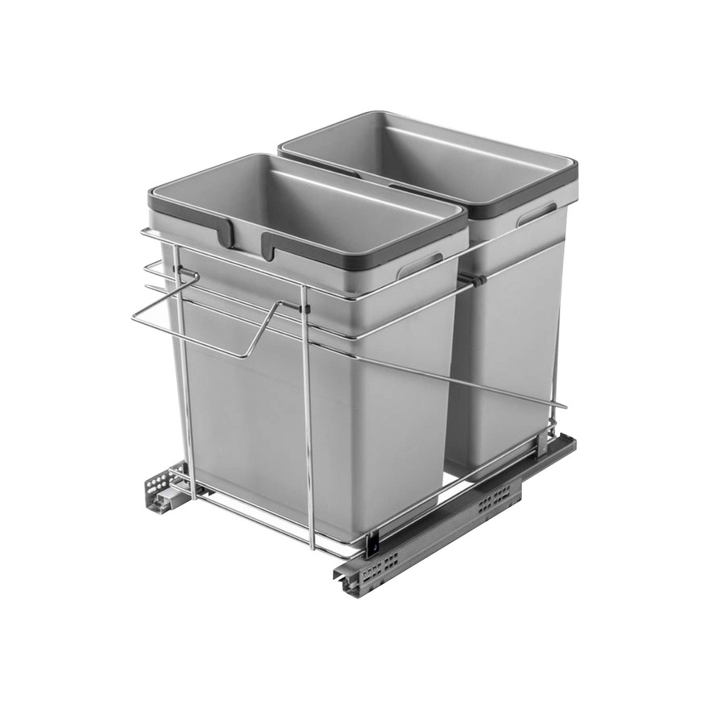 Salice Soft Close Undermount Kitchen Cabinet Heavy Duty Pull Out Organizer Tr...