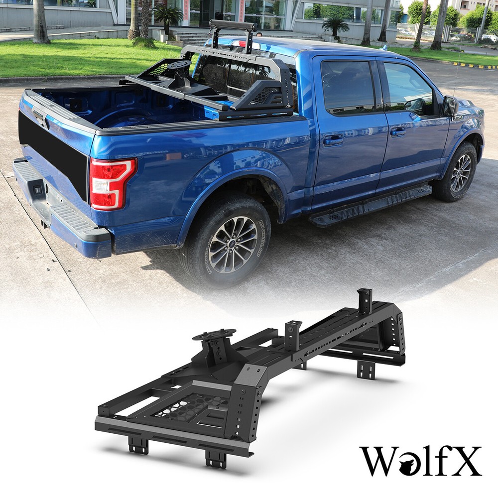 Roll Sport Bar Chase Rack Bed Bar for 2004-2024 Nissan Titan/11-25 RAM 1500 2500