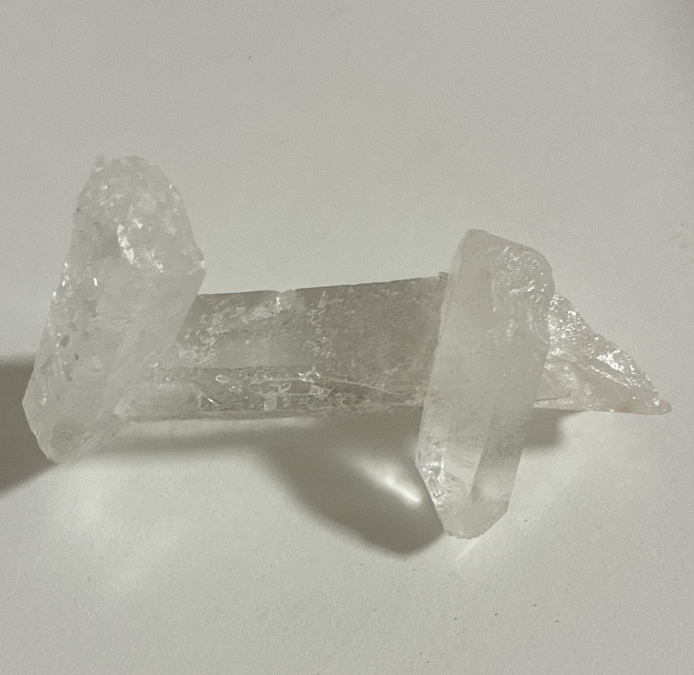 Clear Quartz Crystal Mineral Cluster Specimen Display Piece, Natural Crystal