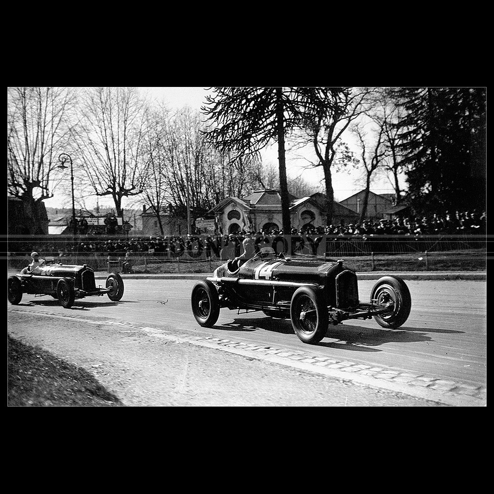 Photo A.014055 TAZIO NUVOLARI ALFA ROMEO P3 GP F1 GRAND PRIX PAU 1935