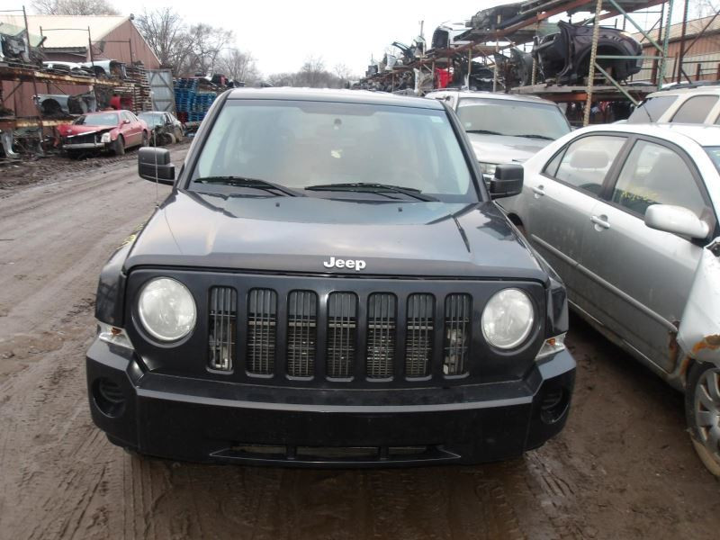 Driver Side Power Black Mirror Fits 07-12 Jeep Patriot 1312905