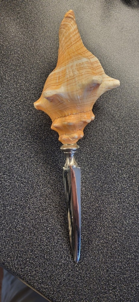 Vintage Conch Seashell Letter Opener , Good Quality