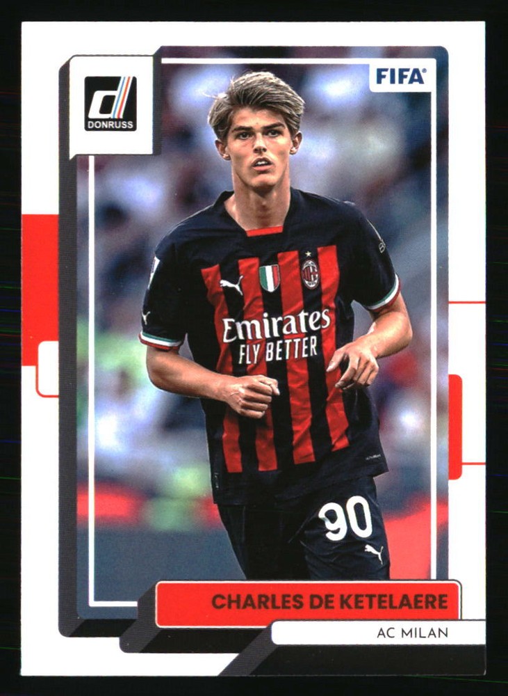 Charles De Ketelaere 2022-23 Donruss #1 Soccer Trading Card
