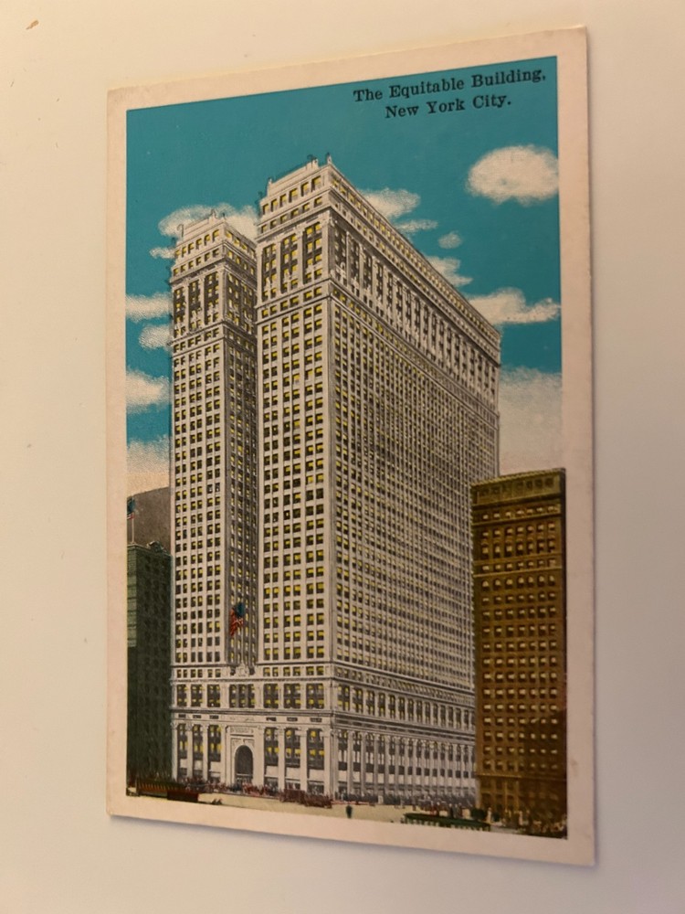 The Equitable Building New York City New York Postcard