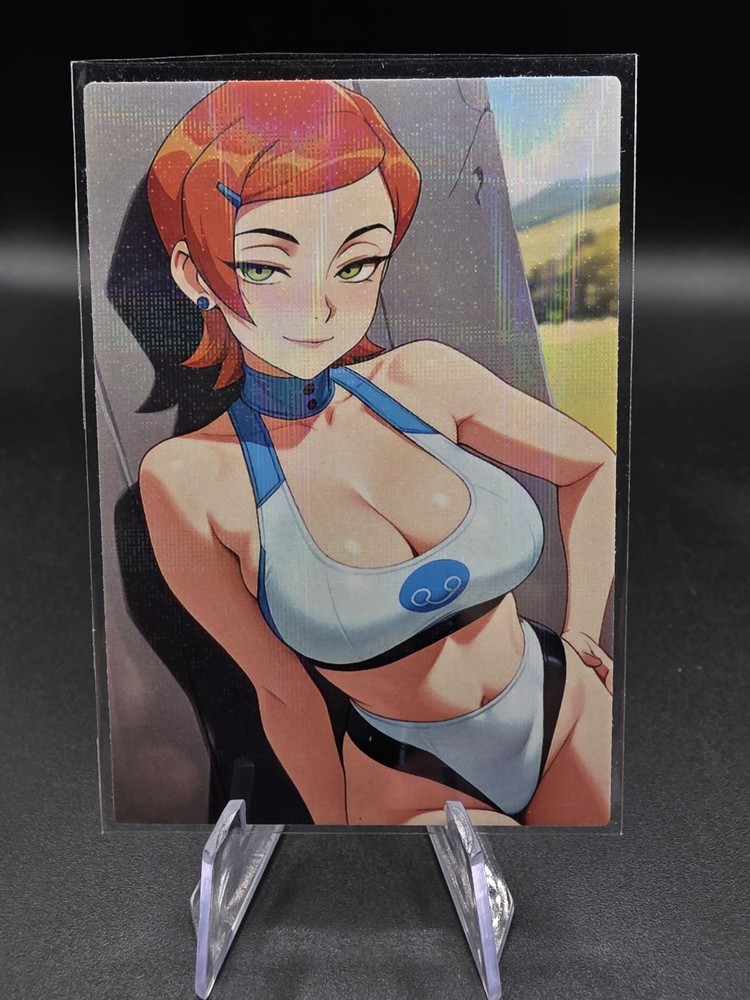 Gwen Tennyson Holographic Anime Collectible Trading Card