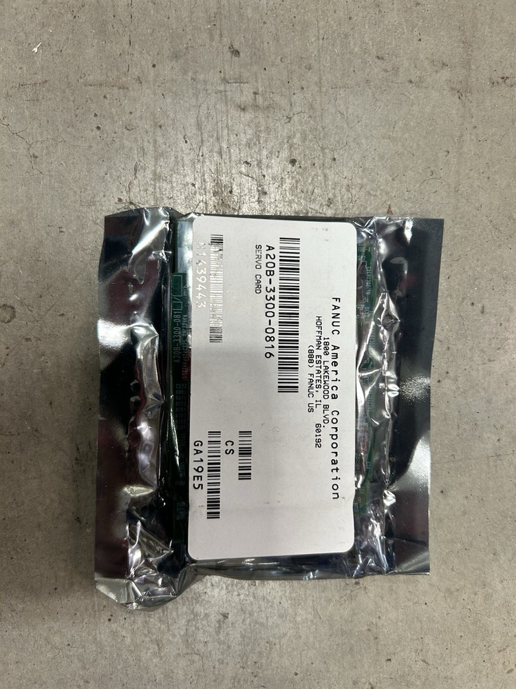 FANUC A20B-3300-0816 Servo Card CNC Control Board