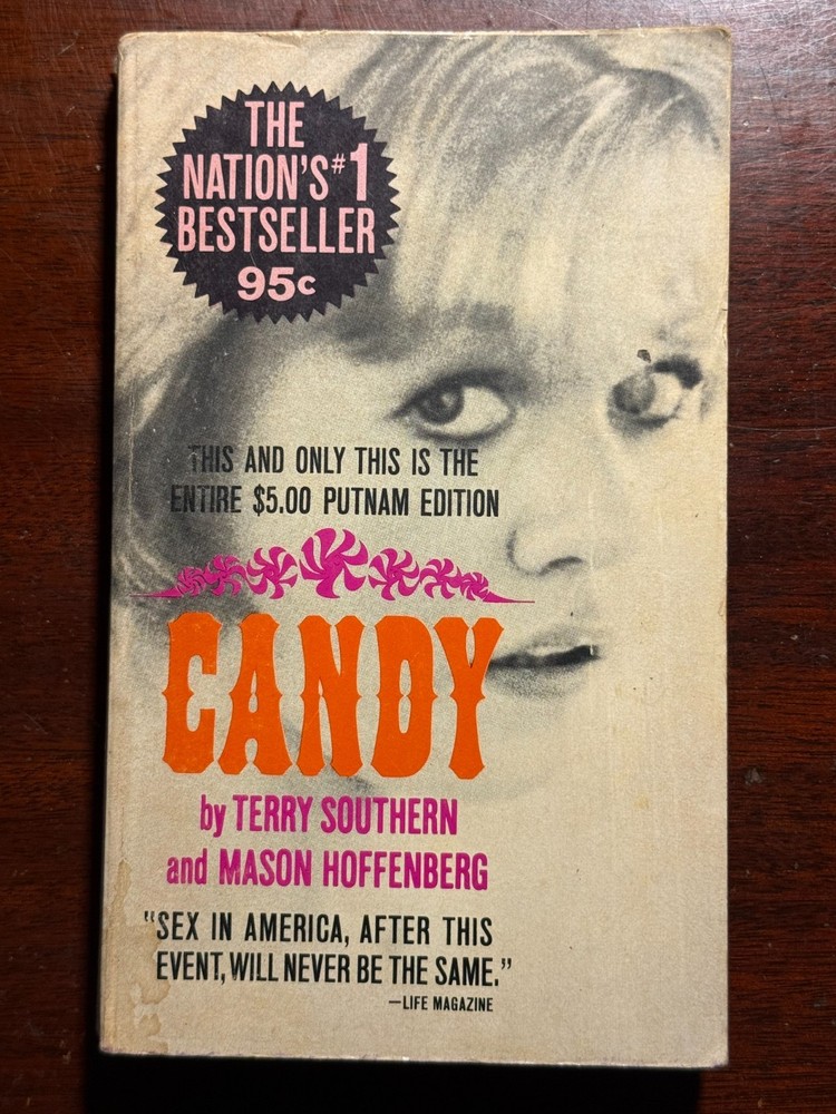Candy Terry Southern Mason Hoffenberg  1965 1960s VTG PB BK