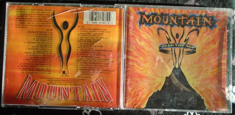 Mountain – Over The Top 2CD FREE SHIPPING