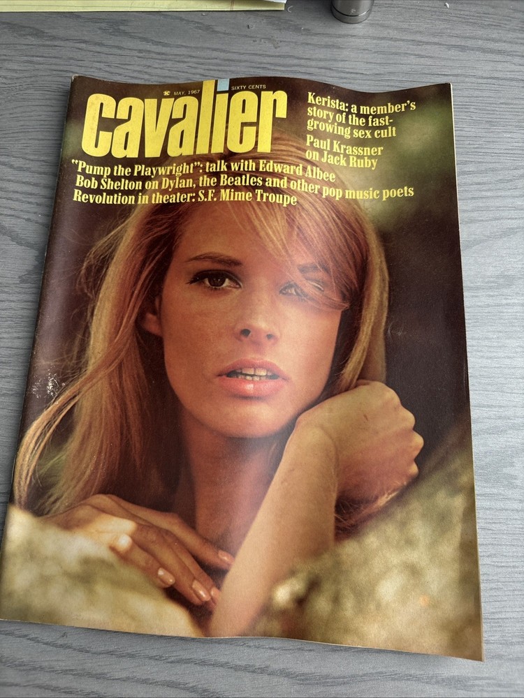 Vintage CAVALIER May 1967- Fiction   Articles   Models   PAUL KRASSNER  SHELTON