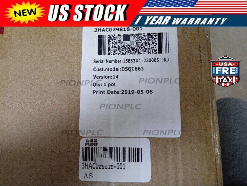 New Sealed 3HAC029818-001 ABB 3HAC029818-001 Free Shipping