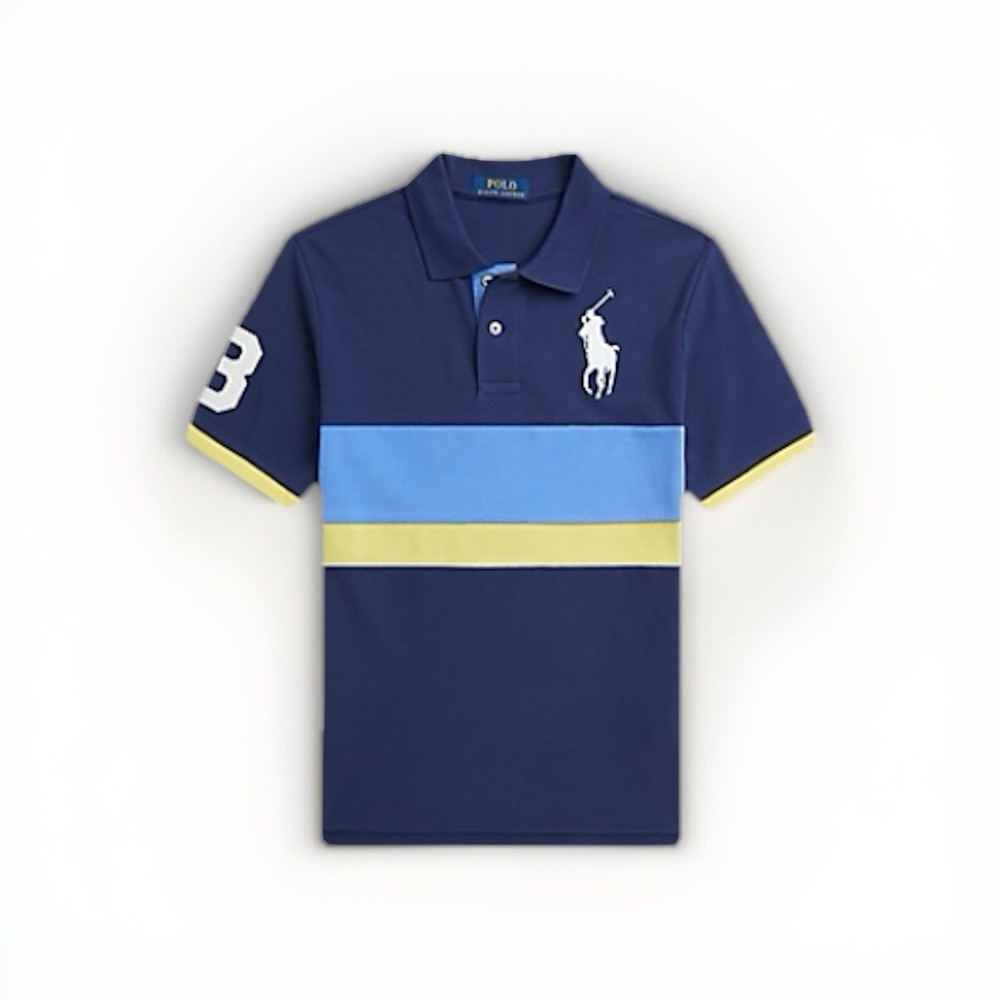 Polo Ralph Lauren Big Pony Cotton Mesh Polo Shirt Big Boy’s Size XL (18-20) NWT