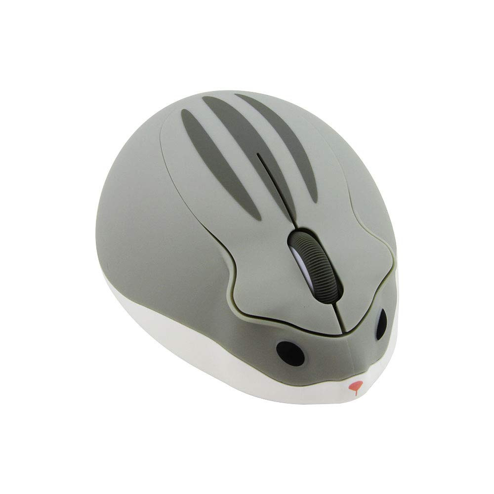 2.4GHz Wireless Cute Hamster Shape Less Noice Portable Mobile Optical 1200DPI...