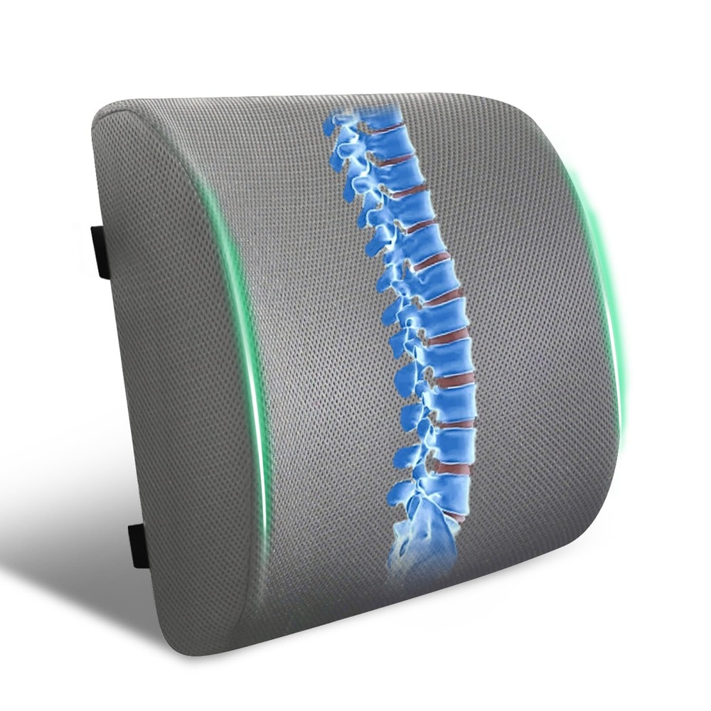 Lumbar Pillow for Office Chair and Car,Back for Office Chair,Memory Foam Back...