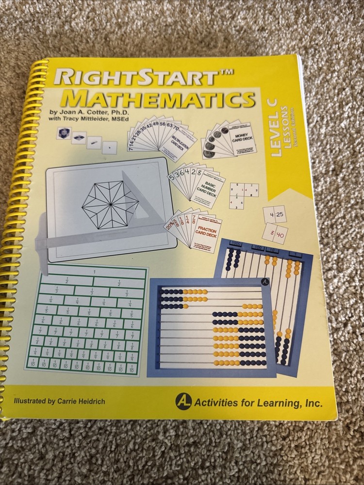 Right start Mathematics Level C Teachers Manual 1st Edition