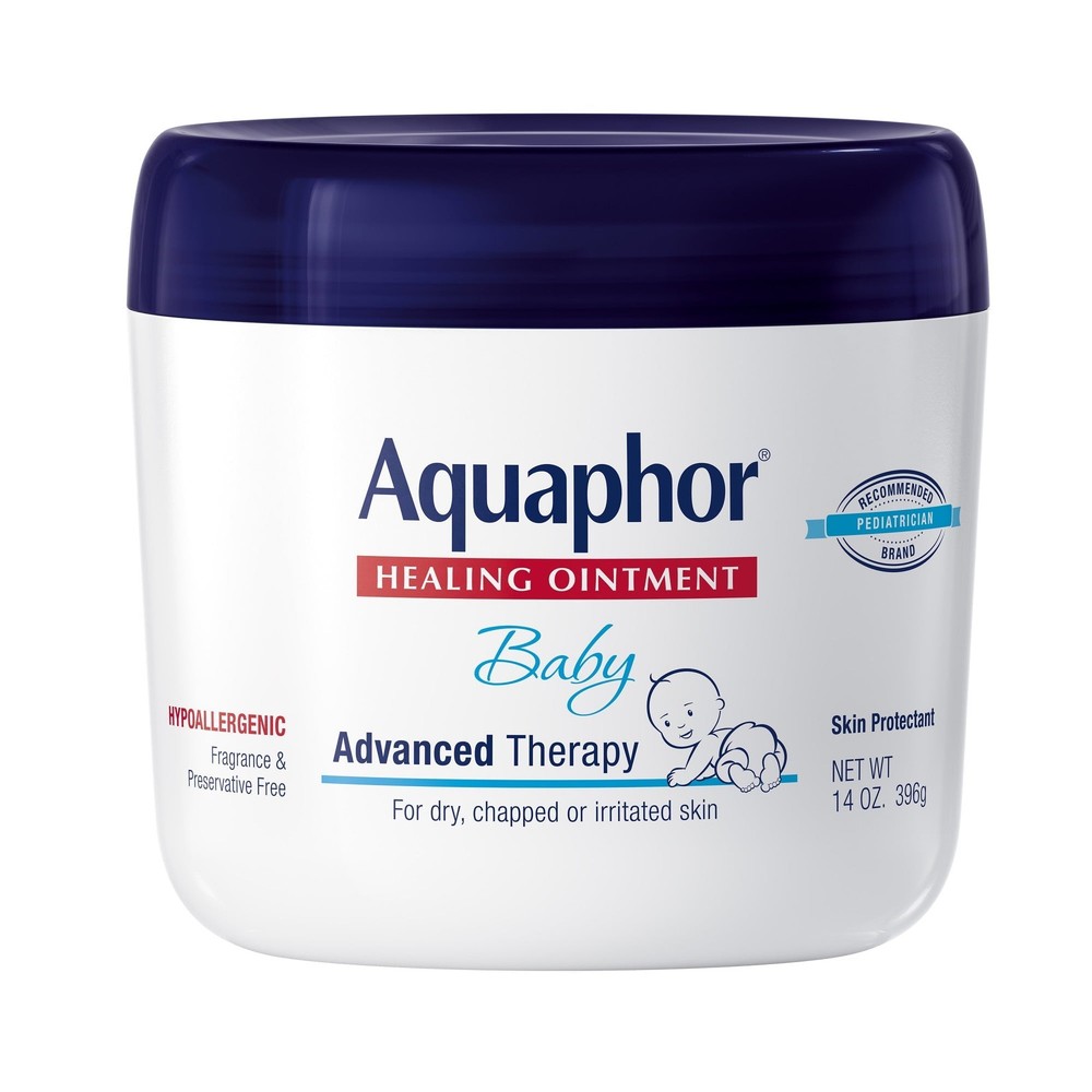 Aquaphor Baby Healing Ointment Advanced Therapy Skin Protectant 14oz 3-Pack