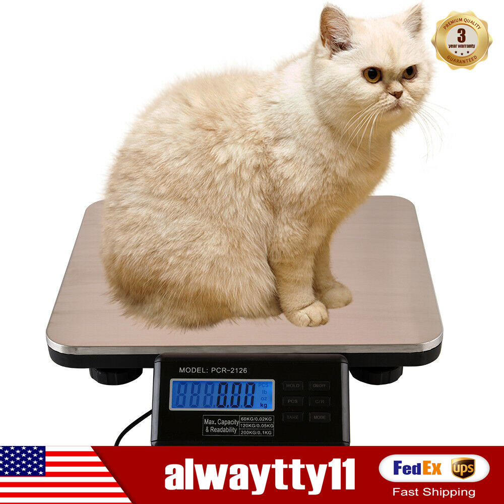 660LB Heavy Duty Smart Digital Commercial Shipping Postal Platform Scale Weight