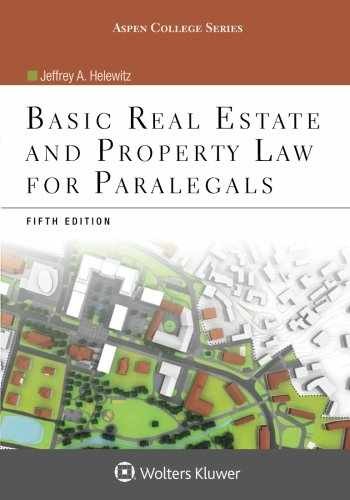 Basic Real Estate and Property - Paperback, by Helewitz Jeffrey A. - Very Good