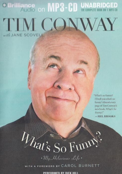 What's So Funny? My Hilarious Life Tim Conway MP3 Unabridged AUDIO BOOK CD bio