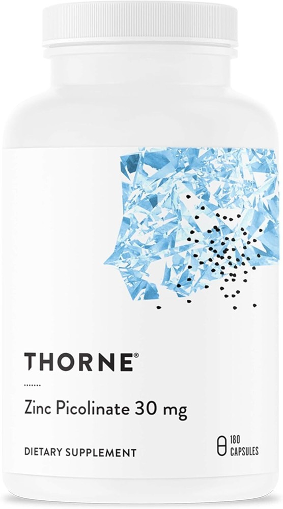 Thorne Zinc Picolinate 30mg, 180 Capsules