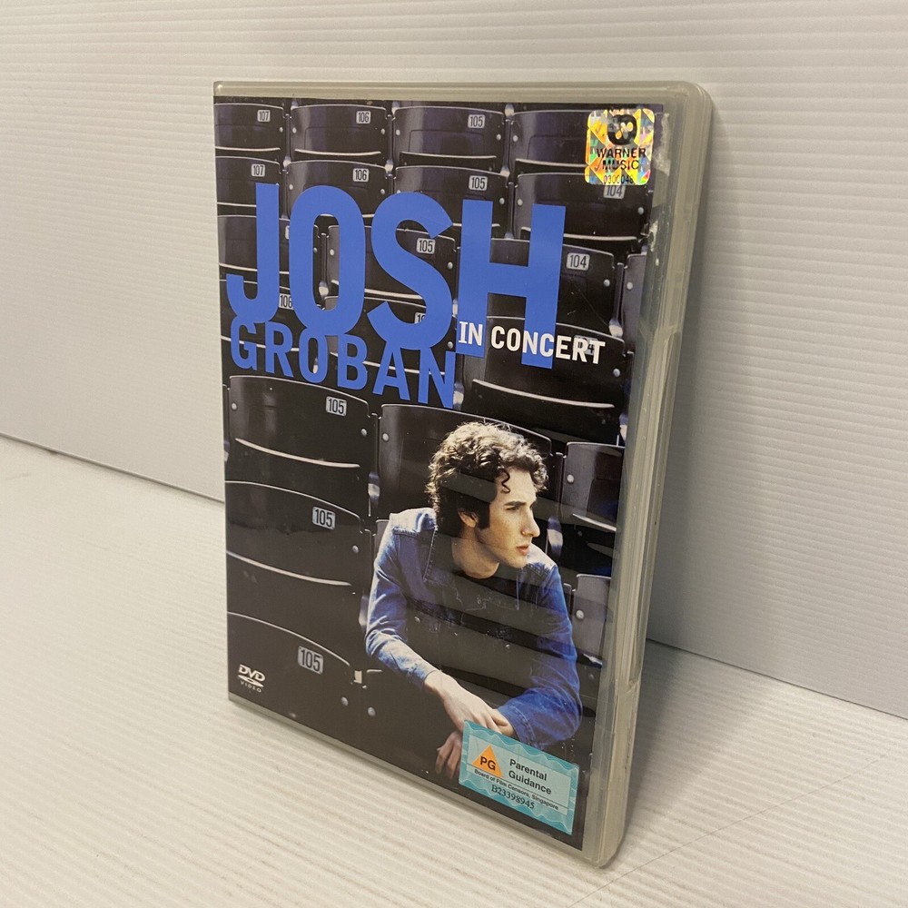Josh Groban in Concert (DVD + CD, 2002) Live Music - Region 3, 4 & 6 NTSC