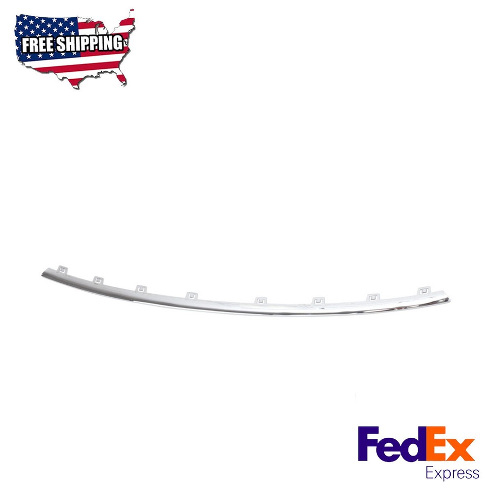 Hood Molding Silver Fits 2021-2023 GMC Yukon Denali Denali Ultimate