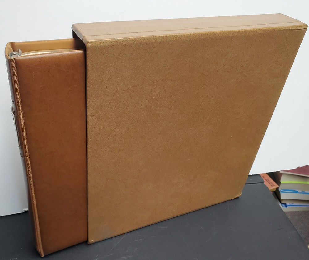 Lindner Liechtenstein Hingeless Album 1912-69 with Binder and Slipcase, Used