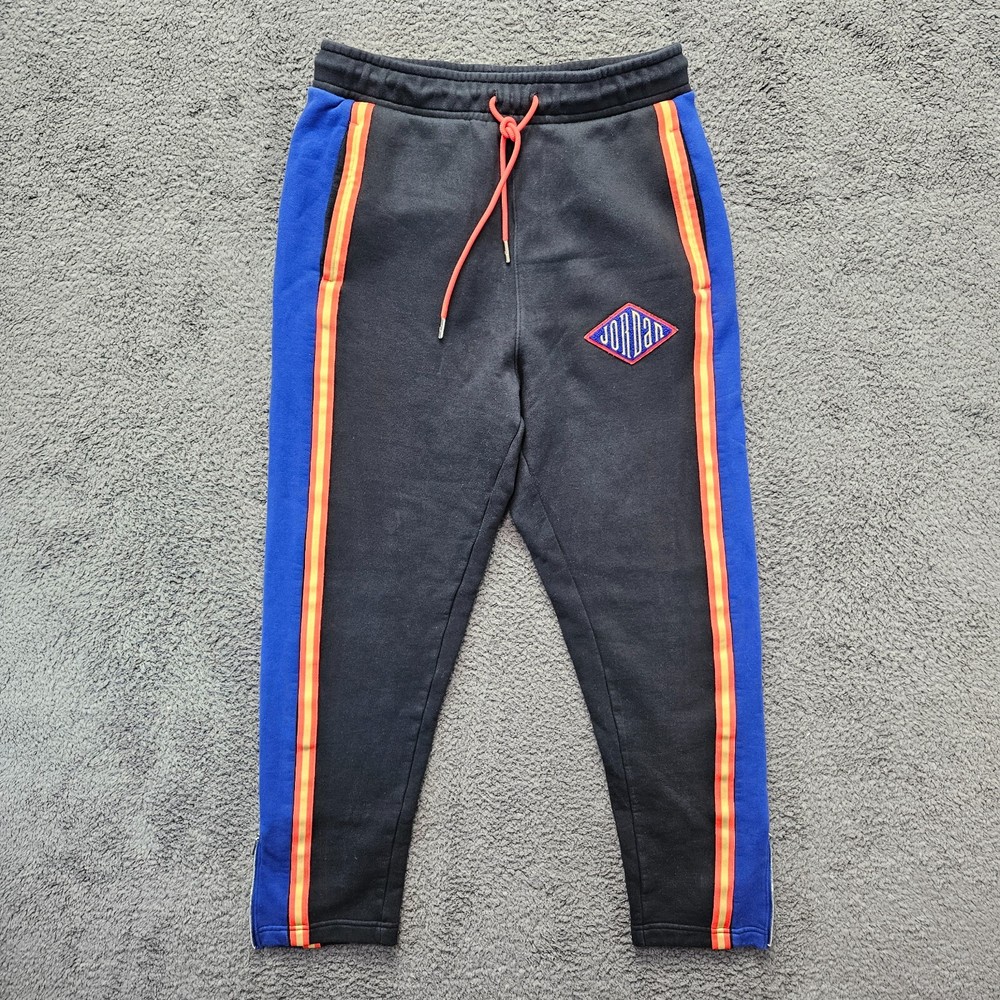 Nike Jordan Sport DNA Fleece Pants Mens Size Medium Black Standard Fit