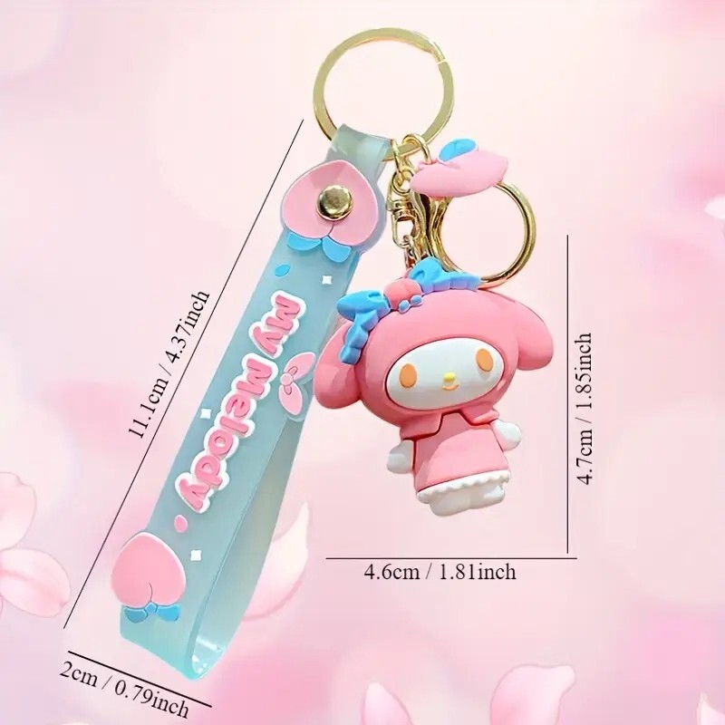 My Melody Keychain 3D Figure Charm My Melody SHIP FROM US