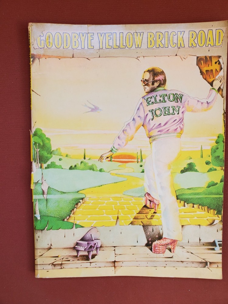 Goodbye Yellow Brick Road by Elton John Music and Lyrics Panio SC  Book 1973