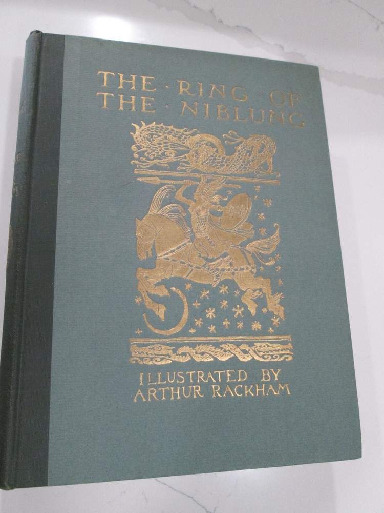 Arthur Rackham RING OF THE NIBLUNG Clean Vintage Copy