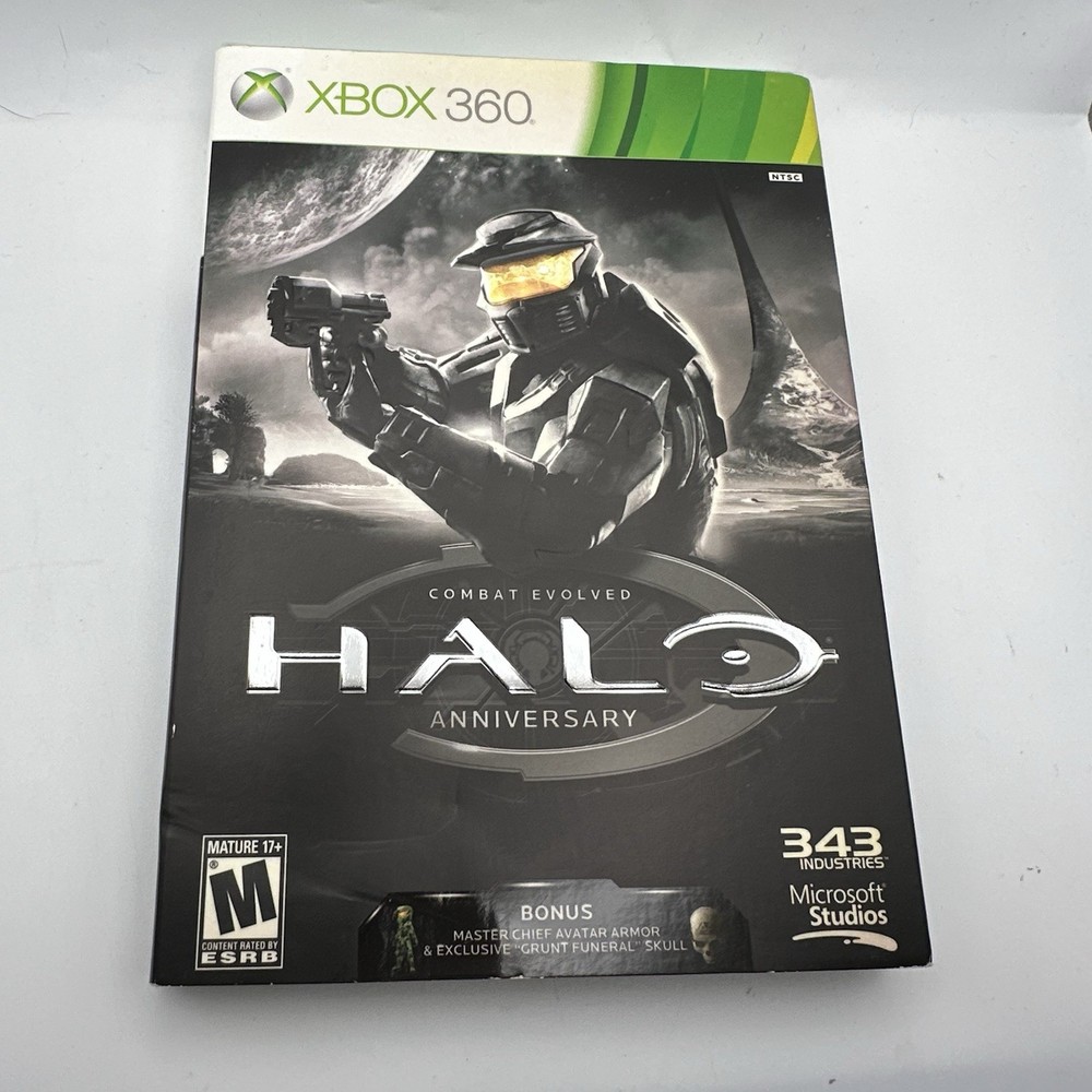 Halo: Combat Evolved - Anniversary Edition New & Sealed (Xbox 360) Black Label